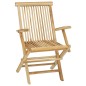 vidaXL 5-tlg. Garten-Essgruppe Teak Massivholz vidaXL 5-tlg. Garten-Essgruppe Teak Massivholz