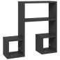 vidaXL Wandregale 2 Stk. Grau 50x15x50 cm Holzwerkstoff vidaXL Wandregale 2 Stk. Grau 50x15x50 cm Holzwerkstoff