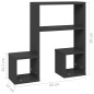 vidaXL Wandregale 2 Stk. Grau 50x15x50 cm Holzwerkstoff vidaXL Wandregale 2 Stk. Grau 50x15x50 cm Holzwerkstoff