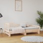 vidaXL Tagesbett Ausziehbar 2x(90x200) cm Massivholz Kiefer vidaXL Tagesbett Ausziehbar 2x(90x200) cm Massivholz Kiefer