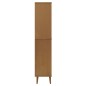 vidaXL Bücherregal MOLDE Braun 85x35x170,5 cm Massivholz Kiefer vidaXL Bücherregal MOLDE Braun 85x35x170,5 cm Massivholz Kiefer
