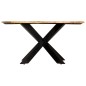 vidaXL Esstisch Rund 150×76 cm Mango Massivholz vidaXL Esstisch Rund 150×76 cm Mango Massivholz
