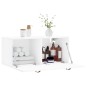 vidaXL Wandschrank Weiß 80x36,5x35 cm Holzwerkstoff vidaXL Wandschrank Weiß 80x36,5x35 cm Holzwerkstoff