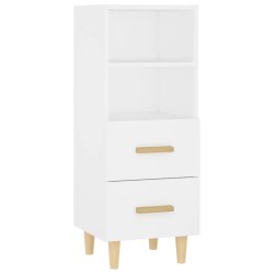 vidaXL Sideboard Weiß 34,5x34x90 cm Holzwerkstoff