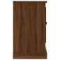 vidaXL Sideboard Braun Eichen-Optik 100x35,5x60 cm Holzwerkstoff vidaXL Sideboard Braun Eichen-Optik 100x35,5x60 cm Holzwerkstoff