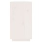 vidaXL Sideboard Weiß 100x40x75 cm Massivholz Kiefer vidaXL Sideboard Weiß 100x40x75 cm Massivholz Kiefer