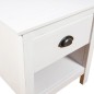 vidaXL Nachttische 2 Stk. Hill 46x35x49,5 cm Massivholz Kiefer vidaXL Nachttische 2 Stk. Hill 46x35x49,5 cm Massivholz Kiefer