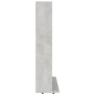 vidaXL CD-Regal Betongrau 102x23x89,5 cm Holzwerkstoff vidaXL CD-Regal Betongrau 102x23x89,5 cm Holzwerkstoff