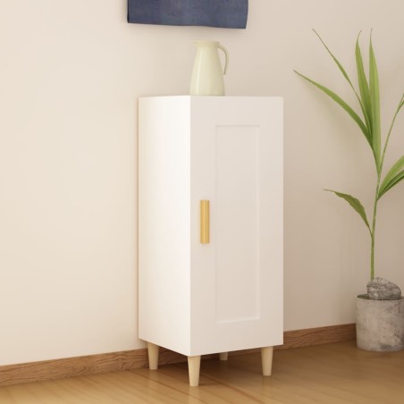 vidaXL Sideboard Weiß 34,5x34x90 cm Holzwerkstoff