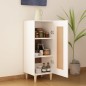 vidaXL Sideboard Weiß 34,5x34x90 cm Holzwerkstoff vidaXL Sideboard Weiß 34,5x34x90 cm Holzwerkstoff