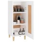 vidaXL Sideboard Weiß 34,5x34x90 cm Holzwerkstoff vidaXL Sideboard Weiß 34,5x34x90 cm Holzwerkstoff