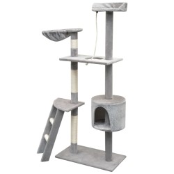 vidaXL Katzen-Kratzbaum 150 cm Grau