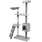 vidaXL Katzen-Kratzbaum 150 cm Grau vidaXL Katzen-Kratzbaum 150 cm Grau