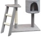 vidaXL Katzen-Kratzbaum 150 cm Grau vidaXL Katzen-Kratzbaum 150 cm Grau