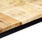 vidaXL Esstisch 140 x 70 x 75 cm Massives Raues Mangoholz vidaXL Esstisch 140 x 70 x 75 cm Massives Raues Mangoholz