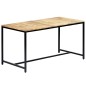 vidaXL Esstisch 140 x 70 x 75 cm Massives Raues Mangoholz vidaXL Esstisch 140 x 70 x 75 cm Massives Raues Mangoholz