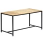 vidaXL Esstisch 140 x 70 x 75 cm Massives Raues Mangoholz vidaXL Esstisch 140 x 70 x 75 cm Massives Raues Mangoholz