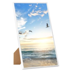 vidaXL Bilderrahmen Collage 5 Stk. für Wand Tisch Weiß 13x18 cm MDF