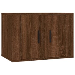 vidaXL TV-Wandschrank Braun Eichen-Optik 57x34,5x40 cm