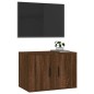 vidaXL TV-Wandschrank Braun Eichen-Optik 57x34,5x40 cm vidaXL TV-Wandschrank Braun Eichen-Optik 57x34,5x40 cm