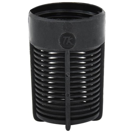 vidaXL Saugschlauch mit PVC-Anschlüssen Schwarz 1" 4 m PVC
