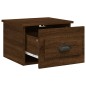 vidaXL Wand-Nachttische 2 Stk. Braun Eichen-Optik 41,5x36x28 cm vidaXL Wand-Nachttische 2 Stk. Braun Eichen-Optik 41,5x36x28 cm