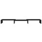 vidaXL Monitorständer Schwarz 80x24x10,5 cm Massivholz Kiefer vidaXL Monitorständer Schwarz 80x24x10,5 cm Massivholz Kiefer