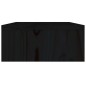 vidaXL Monitorständer Schwarz 80x24x10,5 cm Massivholz Kiefer vidaXL Monitorständer Schwarz 80x24x10,5 cm Massivholz Kiefer