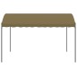 vidaXL Pavillon 4x3x2,6 m Taupe 180 g/m² vidaXL Pavillon 4x3x2,6 m Taupe 180 g/m²