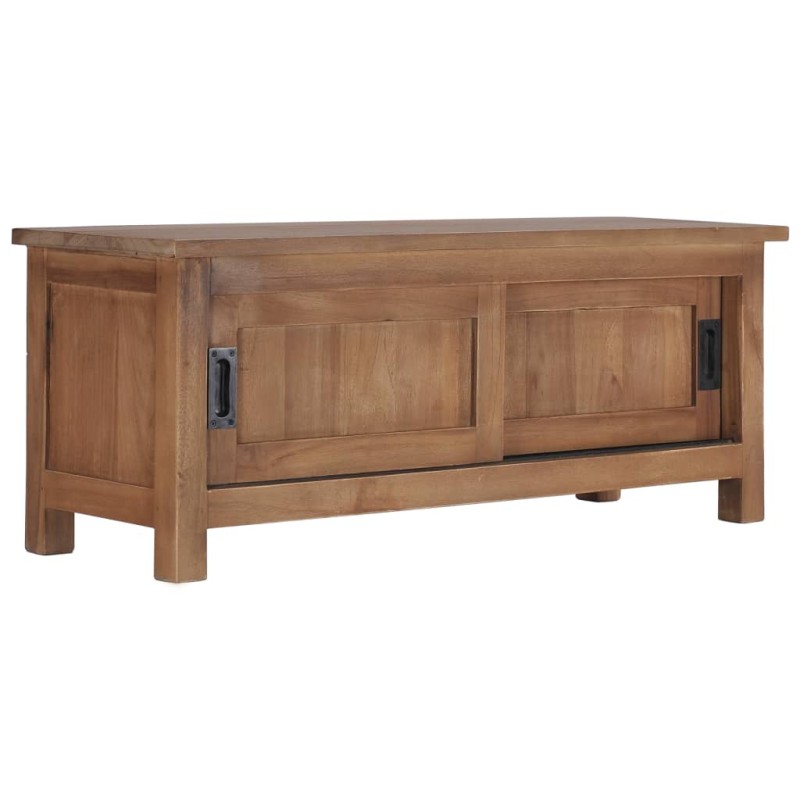 vidaXL TV-Schrank 90×30×35 cm Massivholz Teak vidaXL TV-Schrank 90×30×35 cm Massivholz Teak