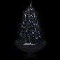 vidaXL Schneiender Weihnachtsbaum mit Schirmfuß Schwarz 170 cm PVC vidaXL Schneiender Weihnachtsbaum mit Schirmfuß Schwarz 170 cm PVC