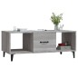 vidaXL Couchtisch Grau Sonoma 102x50x40 cm Holzwerkstoff vidaXL Couchtisch Grau Sonoma 102x50x40 cm Holzwerkstoff