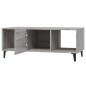 vidaXL Couchtisch Grau Sonoma 102x50x40 cm Holzwerkstoff vidaXL Couchtisch Grau Sonoma 102x50x40 cm Holzwerkstoff