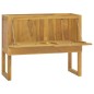 vidaXL Badschrank 90x45x75 cm Massivholz Teak vidaXL Badschrank 90x45x75 cm Massivholz Teak