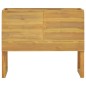 vidaXL Badschrank 90x45x75 cm Massivholz Teak vidaXL Badschrank 90x45x75 cm Massivholz Teak
