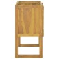 vidaXL Badschrank 90x45x75 cm Massivholz Teak vidaXL Badschrank 90x45x75 cm Massivholz Teak