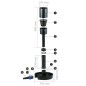 vidaXL Standskimmer Oberflächenabsauger vidaXL Standskimmer Oberflächenabsauger