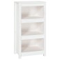 vidaXL Bücherregal Weiß 50x35x97 cm Massivholz Kiefer vidaXL Bücherregal Weiß 50x35x97 cm Massivholz Kiefer