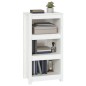 vidaXL Bücherregal Weiß 50x35x97 cm Massivholz Kiefer vidaXL Bücherregal Weiß 50x35x97 cm Massivholz Kiefer