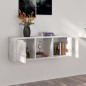 vidaXL TV-Schrank Betongrau 88,5x27,5x30,5 cm Holzwerkstoff vidaXL TV-Schrank Betongrau 88,5x27,5x30,5 cm Holzwerkstoff
