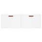 vidaXL Wandschrank Weiß 100x36,5x35 cm Holzwerkstoff vidaXL Wandschrank Weiß 100x36,5x35 cm Holzwerkstoff