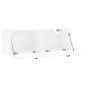 vidaXL Wandschrank Weiß 100x36,5x35 cm Holzwerkstoff vidaXL Wandschrank Weiß 100x36,5x35 cm Holzwerkstoff