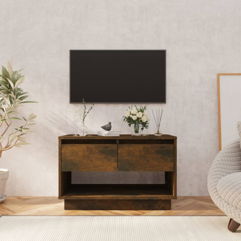 vidaXL TV-Schrank Räuchereiche 70x41x44 cm Holzwerkstoff vidaXL TV-Schrank Räuchereiche 70x41x44 cm Holzwerkstoff