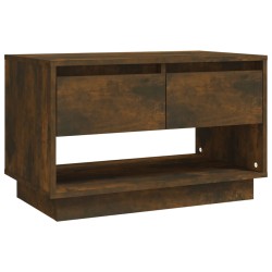 vidaXL TV-Schrank Räuchereiche 70x41x44 cm Holzwerkstoff
