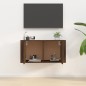vidaXL TV-Wandschrank Braun Eichen-Optik 80x34,5x40 cm vidaXL TV-Wandschrank Braun Eichen-Optik 80x34,5x40 cm