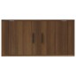 vidaXL TV-Wandschrank Braun Eichen-Optik 80x34,5x40 cm vidaXL TV-Wandschrank Braun Eichen-Optik 80x34,5x40 cm