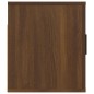vidaXL TV-Wandschrank Braun Eichen-Optik 80x34,5x40 cm vidaXL TV-Wandschrank Braun Eichen-Optik 80x34,5x40 cm