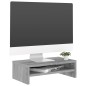 vidaXL Monitorständer Grau Sonoma 42x24x13 cm Holzwerkstoff vidaXL Monitorständer Grau Sonoma 42x24x13 cm Holzwerkstoff