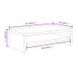vidaXL Monitorständer Grau Sonoma 42x24x13 cm Holzwerkstoff vidaXL Monitorständer Grau Sonoma 42x24x13 cm Holzwerkstoff