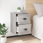 vidaXL Wand-Nachttische 2 Stk. Grau Sonoma 41,5x36x53 cm vidaXL Wand-Nachttische 2 Stk. Grau Sonoma 41,5x36x53 cm